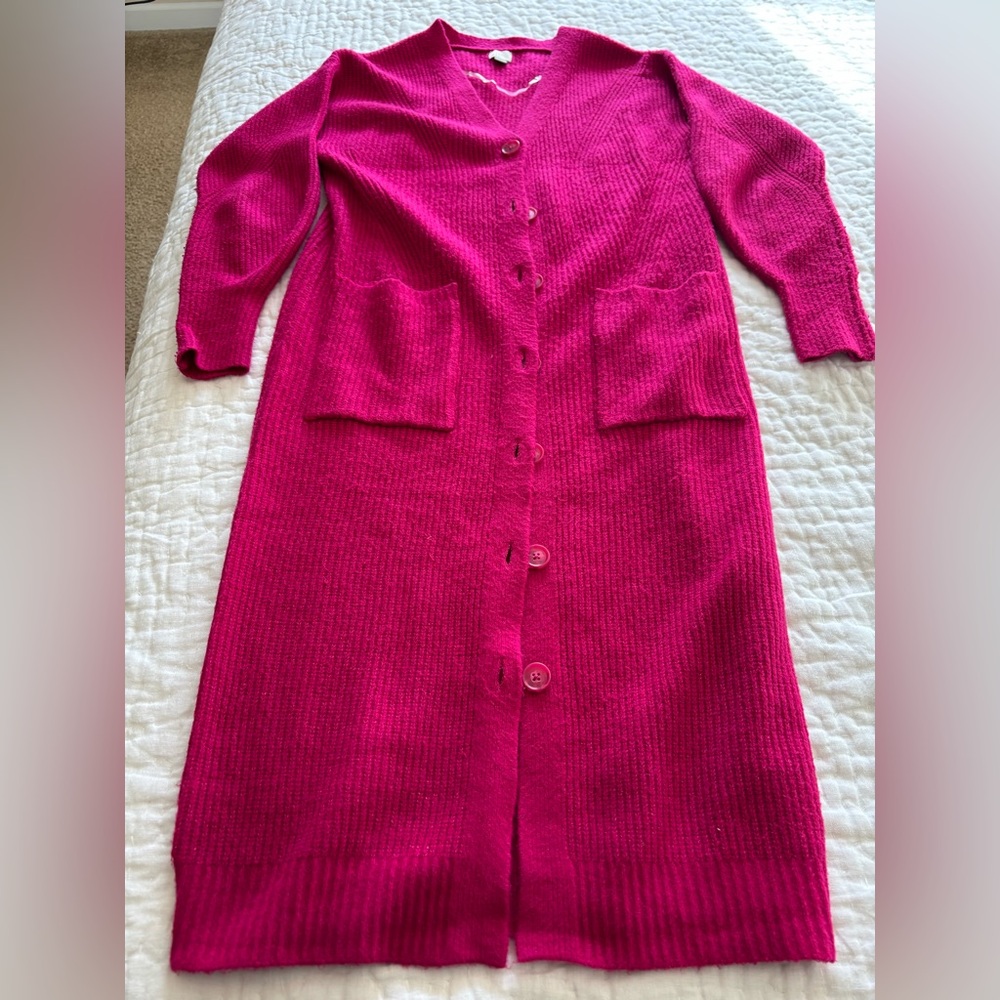 A New Day Fuchsia Cardigan